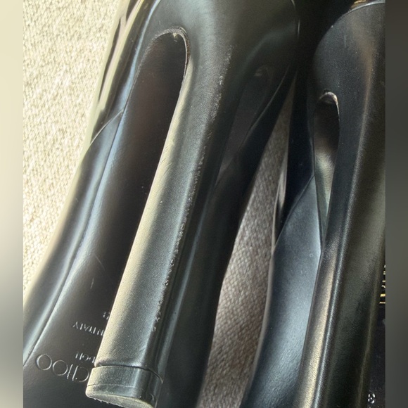 JIMMY CHOO pull up knee high boots - Picture 8 of 10